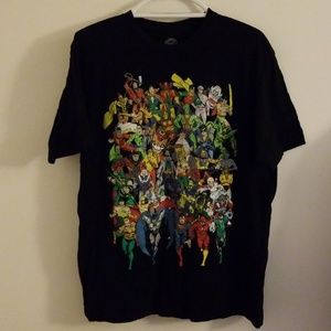DC Comics Heroes and Villians Tee